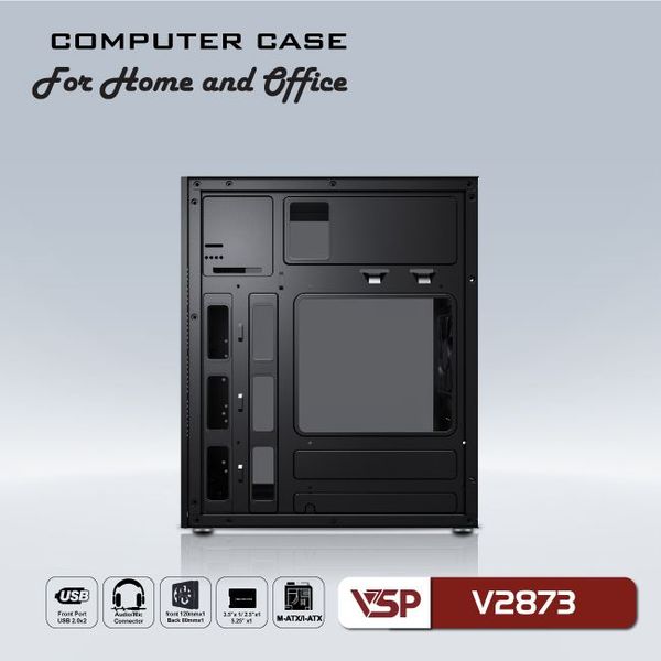 Thùng máy Vỏ Case máy tính VSP V2873