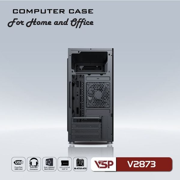 Thùng máy Vỏ Case máy tính VSP V2873