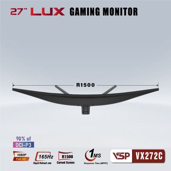 Màn hình cong VSP VX272C - 165Hz - 1Ms
