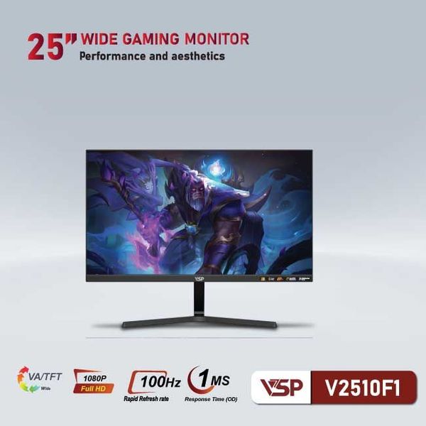 Màn hình vi tính VSP V2510F1 - 25 inch - 100Hz - Chính Hãng