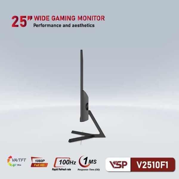 Màn hình vi tính VSP V2510F1 - 25 inch - 100Hz - Chính Hãng