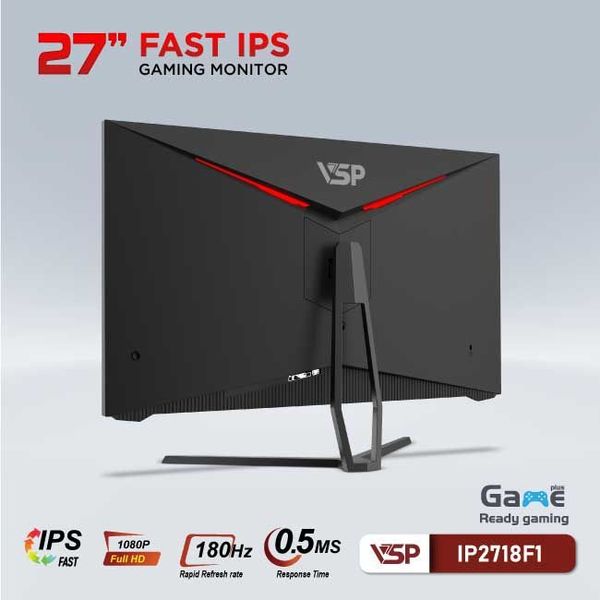Màn hình VSP Fast IPS IP2718F1 (180Hz, 0.5ms, IPS, 1920x1080) - Mất Box