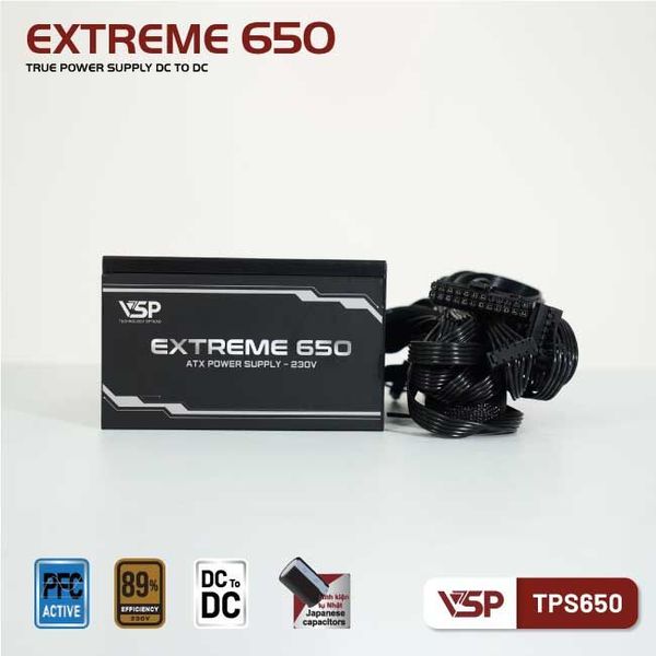 Bộ nguồn VSP Extreme TPS650 - 650W - DC to DC