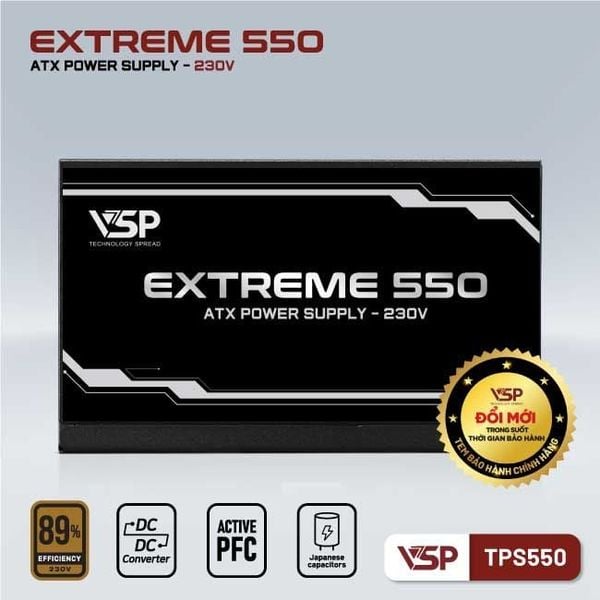 Bộ nguồn VSP Extreme TPS550 - 550W - DC to DC
