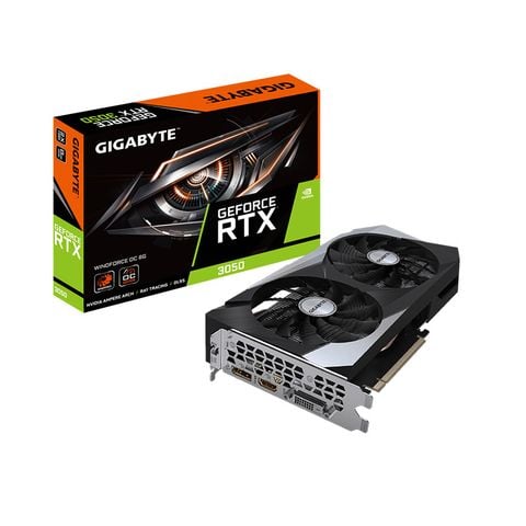 Card màn hình Gigabyte RTX 3050 WINDFORCE OC 8G - Chính hãng