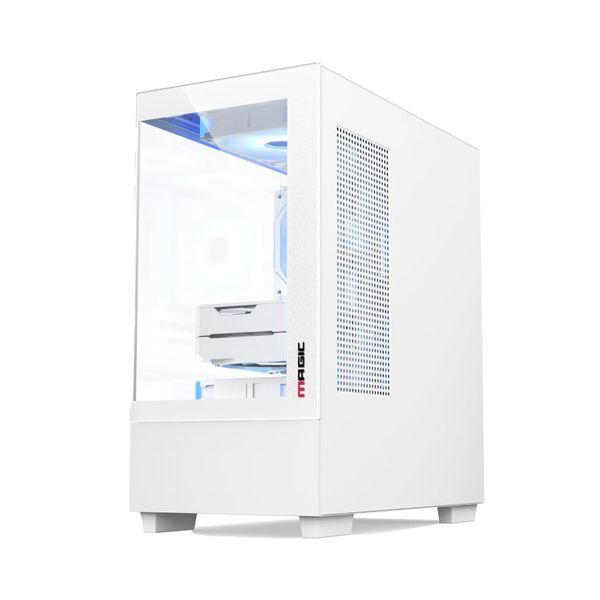 Vỏ case MAGIC Mix Tower - Trắng| E-ATX, không fan