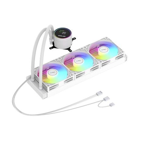 Tản nhiệt nước AIO COOLLEO ICE FAIRY 360 DIG BK - Màu Trắng