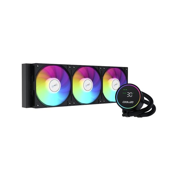 Tản nhiệt nước AIO COOLLEO ICE FAIRY 360 DIG BK - Màu Đen