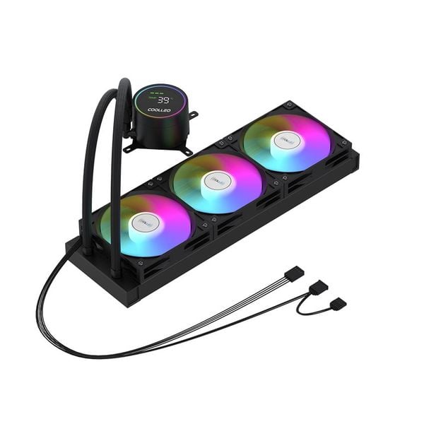 Tản nhiệt nước AIO COOLLEO ICE FAIRY 360 DIG BK - Màu Đen