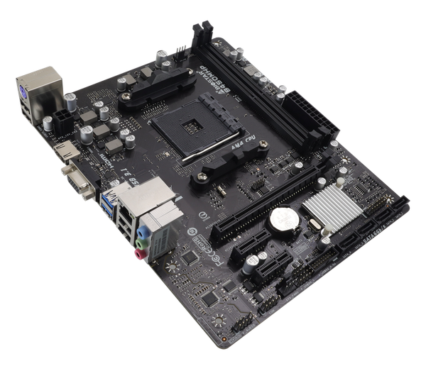 Bo mạch chủ Biostar B450MHP (M-ATX, DDR4, AM4, tối đa 64G RAM) - Full VAT