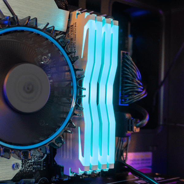 Ram GEIL Super Luce RGB 8GB DDR4 3200Mhz White