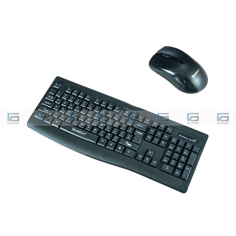 Combo Phím Chuột Không Dây Bosston WS800