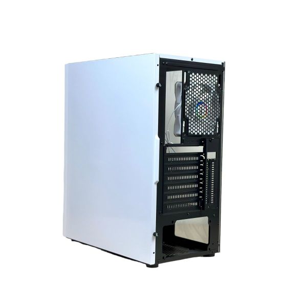 Thùng máy vỏ case máy tính Magic Luxury Full Tower -Trắng - Sẵn 4 Fan