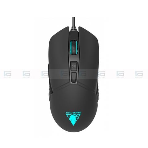 Chuột Gaming có dây JEDEL GM1190 (7D, 3200DPI, 1.5m) - Màu Đen