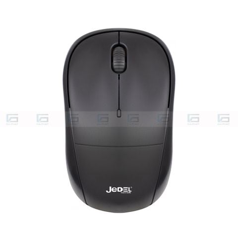 Chuột không dây JEDEL W930 (3D, 1000DPI) - Màu Đen