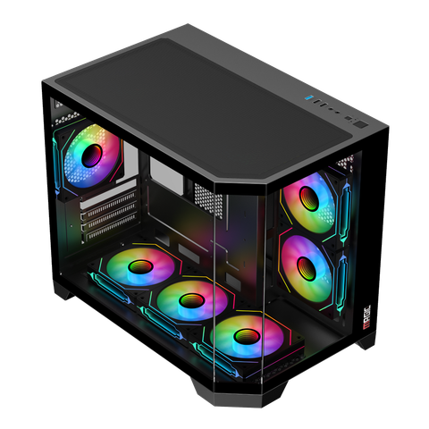 CASE MAGIC CUBI-M PRO - Đen | Full M-ATX, Chưa Kèm FAN