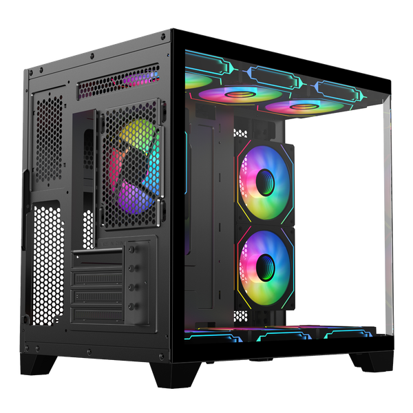 CASE MAGIC CUBI-M PRO - Đen | Full M-ATX, Chưa Kèm FAN