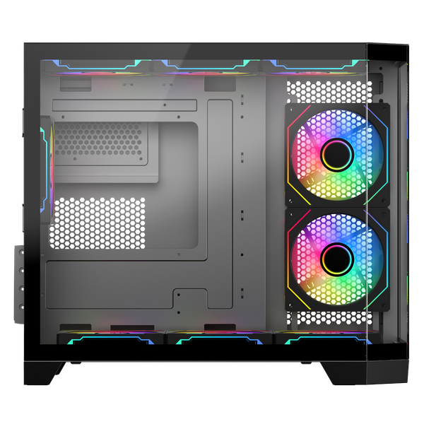 CASE MAGIC CUBI-M PRO - Đen | Full M-ATX, Chưa Kèm FAN