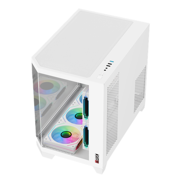 CASE MAGIC CUBI-M PRO - Trắng | Full M-ATX, Chưa Kèm FAN