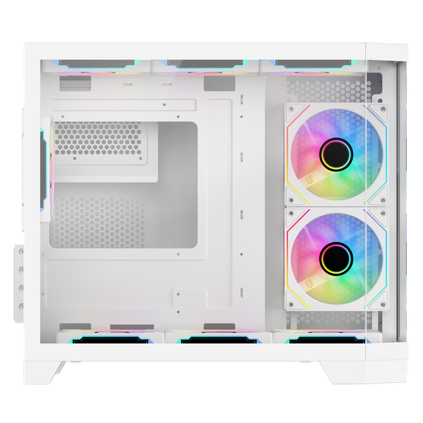 CASE MAGIC CUBI-M PRO - Trắng | Full M-ATX, Chưa Kèm FAN