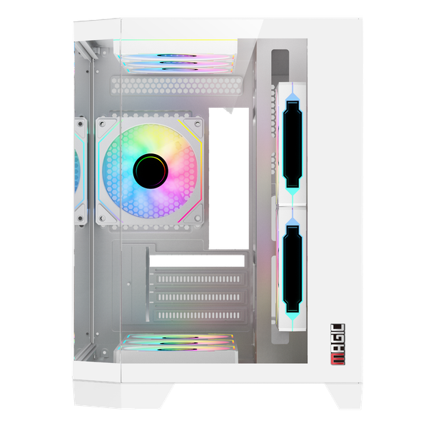 CASE MAGIC CUBI-M PRO - Trắng | Full M-ATX, Chưa Kèm FAN