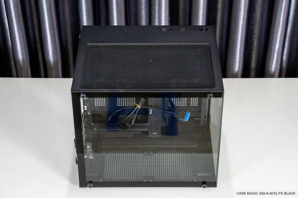 Thùng máy - Case Magic Aqua M Elite M-ATX - Màu Đen