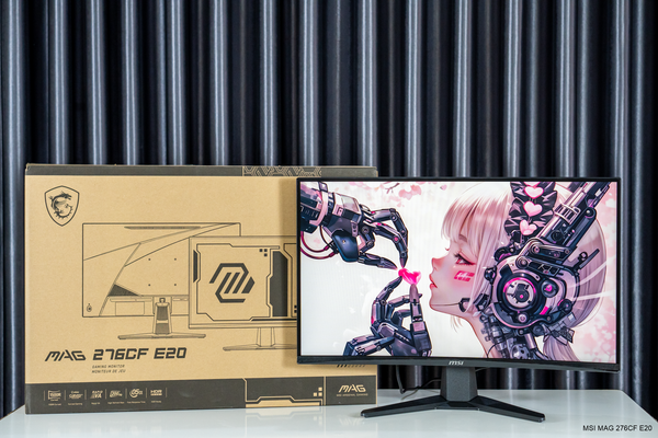 Màn hình Gaming MSI MAG 276CF E20 ( 27 inch, VA, 200Hz, 0.5ms, cong ) - Đen