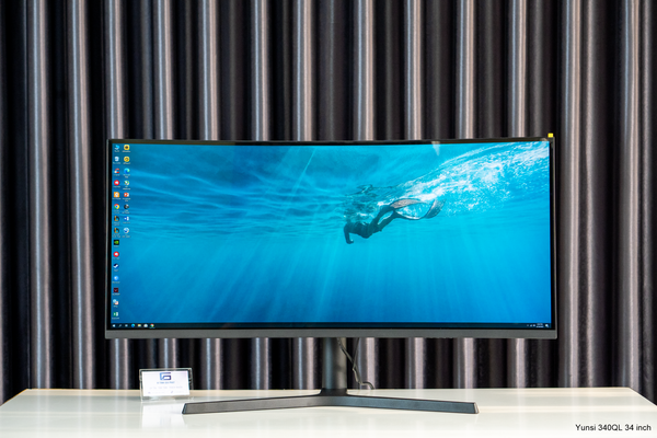 Màn hình Gaming Cong Yunsi Y340QL (34 inch Cong, 3440 x 1440, 180Hz, 1ms, chỉnh độ cao)