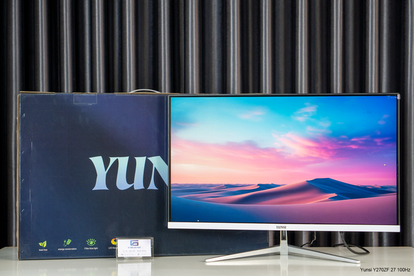Yunsi Y270ZF Phẳng (27 inch, FHD, 100Hz, 3ms, DP, HDMI) - Màu Trắng/Đen