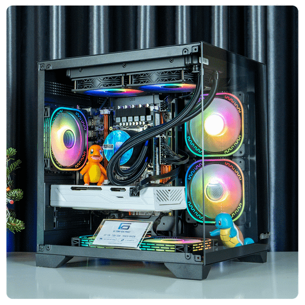 PC Gaming GiaPhat - H610, i5 12400F, RAM 16G, 256GB, GTX 1060 3G