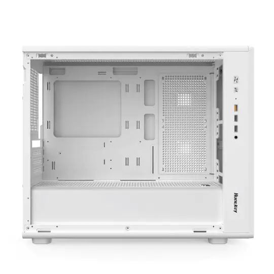VỎ CASE HUNTKEY G63 HALBERD - Trắng | M-ATX, Chưa Kèm FAN