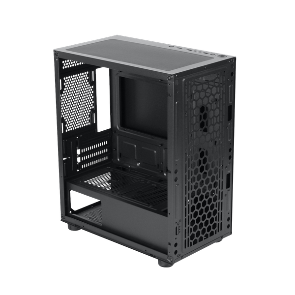 CASE MAGIC GM-01 MESH - Đen | MATX, CÓ SẮN 4 FAN