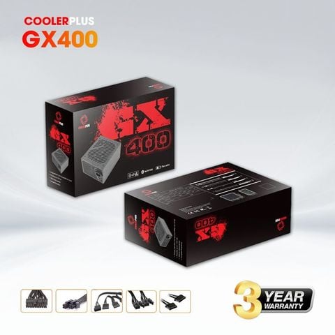 Bộ nguồn máy tính Coolerplus GX400 400W