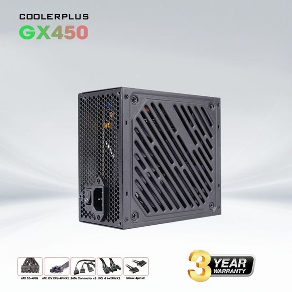 Bộ nguồn máy tính Coolerplus GX450 450W