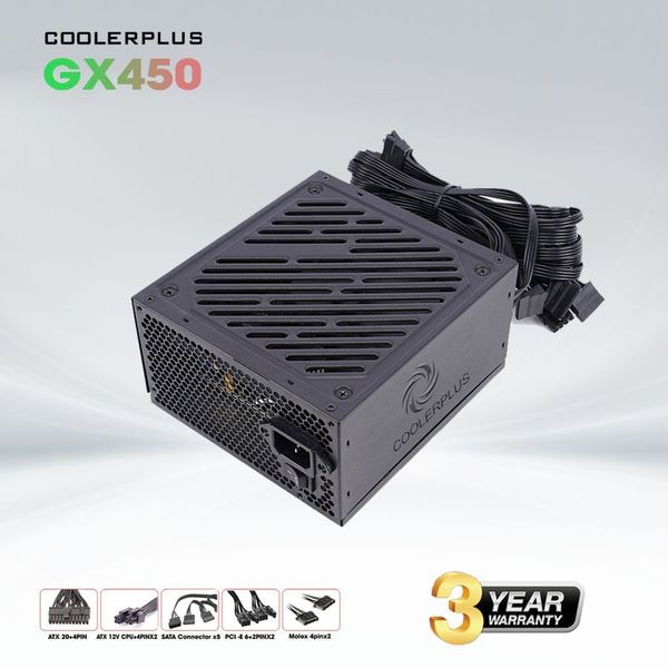 Bộ nguồn máy tính Coolerplus GX450 450W
