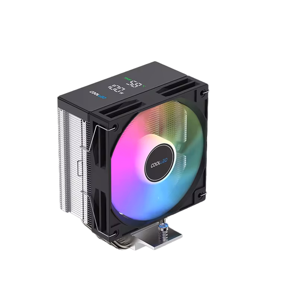 Tản nhiệt khí CPU COOLLEO B40 Digital ARGB - Màu Đen