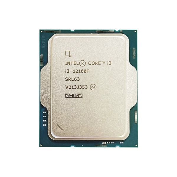 CPU Intel Core i3 12100F ( LGA1700, Turbo 4.30 GHz, 4C/8T, 12MB ) Tray VAT