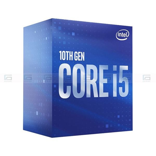 CPU Intel Core i5 10400 (6 nhân 12 luồng, 2.9GHz - 4.3GHz, 12MB, LGA1200) Box