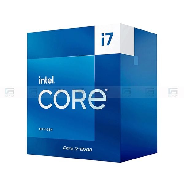 CPU Intel Core i7 13700 (16 nhân 24 luồng, tối đa 5.20GHz, 30MB, LGA1700) Box