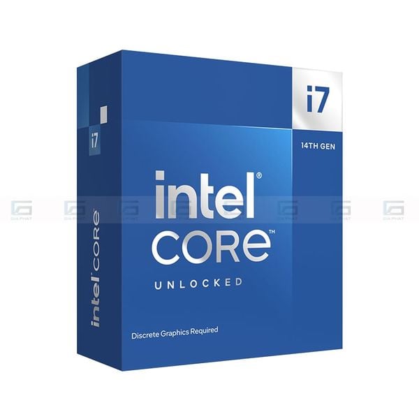 CPU Intel Core i7 14700KF (20 nhân 28 luồng, tối đa 5.6GHz, 33MB, LGA1700) Box