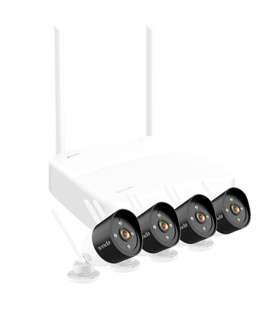 Bộ KIT Camera Wireless Tenda K4W-3TC (4 kênh, chuẩn HD, 3MP, chống bụi/nước)