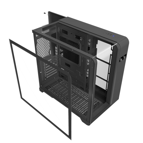 VỎ CASE MÁY TÍNH DARKFLASH L280 - Đen | ATX, Chưa Kèm FAN