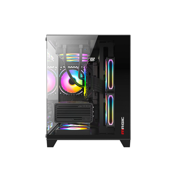 CASE MAGIC AQUA-M ULTRA PRO - Đen | M-ATX, Chưa Kèm FAN