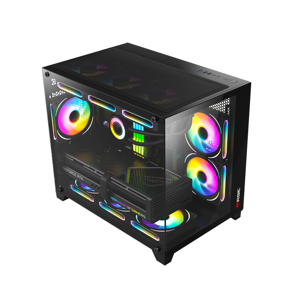 CASE MAGIC AQUA-M ULTRA PRO - Đen | M-ATX, Chưa Kèm FAN