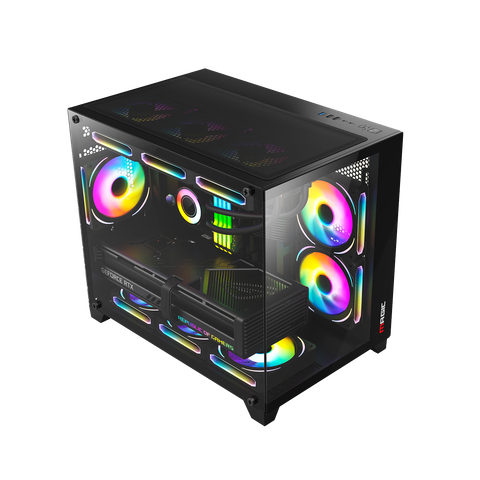 CASE MAGIC AQUA-M ULTRA PRO - Đen | M-ATX, Chưa Kèm FAN