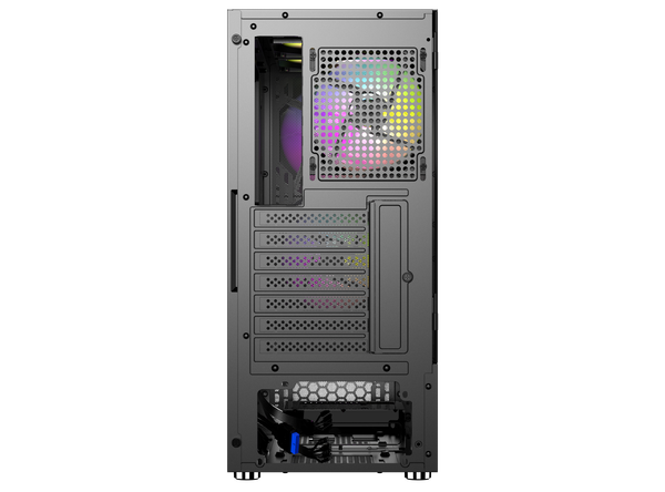 CASE MAGIC GM-04 AIR BLACK AND WHITE GLASS | ATX, Sẵn 3 FAN