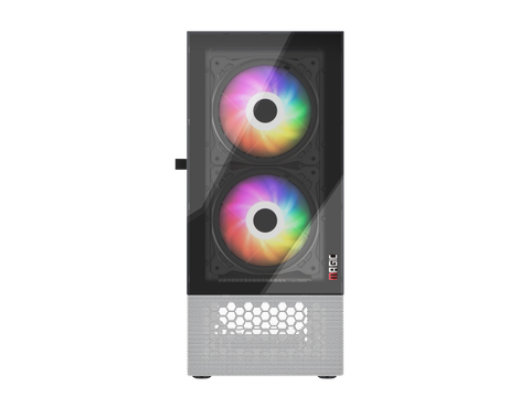 CASE MAGIC GM-04 AIR BLACK AND WHITE GLASS | ATX, Sẵn 3 FAN