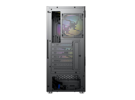 CASE MAGIC GM-04 BLACK AND WHITE GLASS | ATX, Sẵn 3 FAN