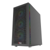 CASE MAGIC LUXURY i FULL TOWER - Đen | E-ATX, SẴN 4 FAN LED
