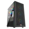 CASE MAGIC LUXURY i FULL TOWER - Đen | E-ATX, SẴN 4 FAN LED